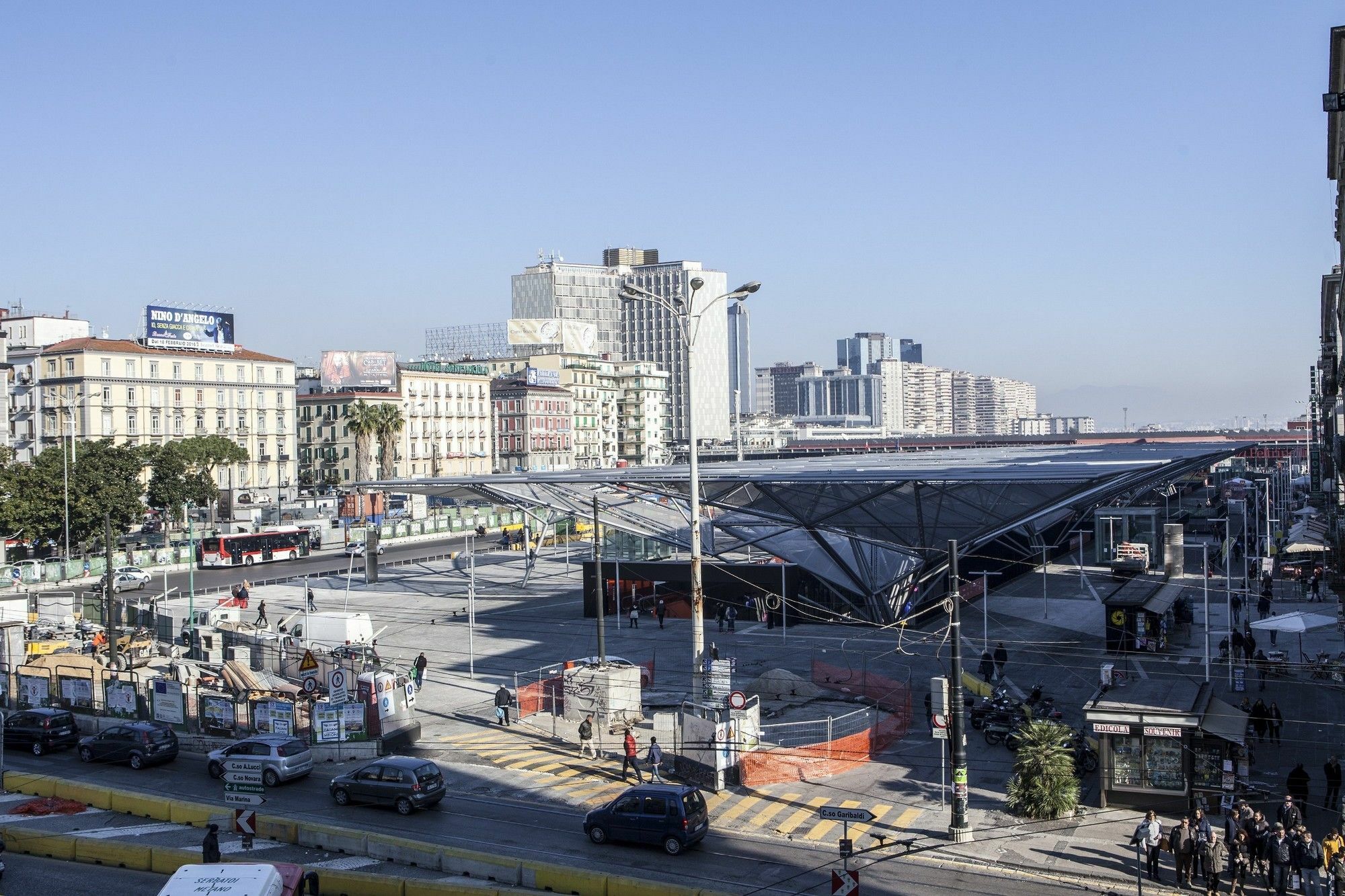 לינה וארוחת בוקר Napoli Garibaldi Square מראה חיצוני תמונה